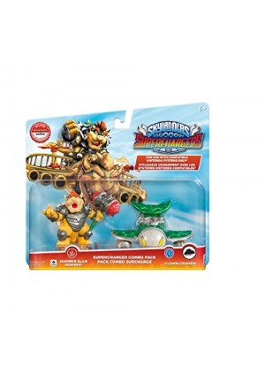 Figurine Amiibo/Skylanders Superchargers Combo Pack - Hammer slam Bowser & Clown Cruiser